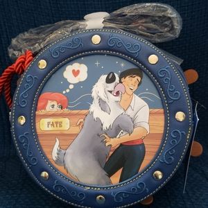 Danielle Nicole Disney Prince Eric Ship Wheel Ariel Mermaid Crossbody Nautical